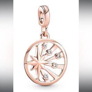 Pandora ME Rays of Life Medallion Rose Gold